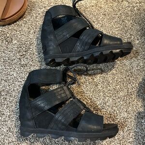 Sorel wedge sandals